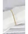 ietaks™ CM 14K Gold Renk Burgu Model Kadın Bileklik