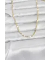 ietaks™ CM 14K Gold Renk Ezme Zincir 60 cm Kadın Kolye