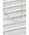 ietaks™ CM 14K Gold Renk Ezme Zincir Model 60 cm Kadın Kolye