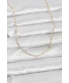 ietaks™ CM 14K Gold Renk Gemici Zincir Model 60 cm Kadın Kolye