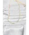 ietaks™ CM 14K Gold Renk Gemici Zincir Model 60 cm Kadın Kolye