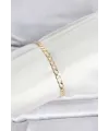 ietaks™ CM 14K Gold Renk Halka Zincir Model Kadın Bileklik
