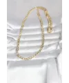 ietaks™ CM 14K Gold Renk Kalın Zincir Model 60 cm Kadın Kolye