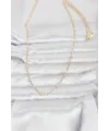 ietaks™ CM 14K Gold Renk Kalp Zincirli 60 cm Kadın Kolye
