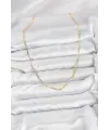 ietaks™ CM 14K Gold Renk Pirinç Zincir Model Kadın Kolye