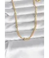 ietaks™ CM 14K Gold Renk Topçuk Model 60 cm Kadın Kolye