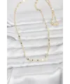 ietaks™ CM 14K Gold Renk Yassı Gemici Zincir Model 60 cm Kadın Kolye