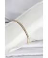 ietaks™ CM 14K Gold Renk Yassı Yılan Zincir Model Kadın Bileklik