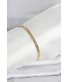 ietaks™ CM 14K Gold Renk Zincir Model Kadın Bileklik