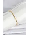 ietaks™ CM 14K Gold Renk Zincir Model Kadın Bileklik