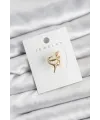 ietaks™ Gold Renk Pirinç Diken Model Kıkırdak Earcuff Küpe