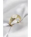 ietaks™ Gold Renk Vintage Model Kadın Yüzük