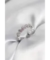 ietaks™ Pembe Zirkon Taşlı Kelebek Model Kadın Yüzük