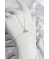 ietaks™ Pirinç Gold Renk Göz Model Kadın Şahmeran