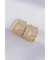 ietaks™ Pirinç Gold Renk Kalın Küpe
