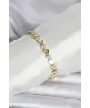 ietaks™ Pirinç Gold Renk Kalpli Model Kadın Bileklik