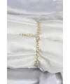 ietaks™ Pirinç Gold Renk Nazar Model Kadın Bileklik