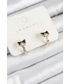 ietaks™ Pirinç Kuromi Model Gold Renk Çocuk Küpe