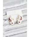 ietaks™ Pirinç Maske Model Kadın Küpe