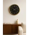 İhtişam Eskitme 40 Cm Metal Duvar Saati