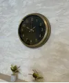 İhtişam Eskitme 40 Cm Metal Duvar Saati
