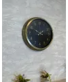İhtişam Eskitme 40 Cm Metal Duvar Saati