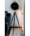 İhtişam Gold Tripod Ayaklı Saat