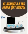 İki Kişilik Oyun Deneyimi Sunan Taşınabilir Retro Konsol