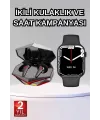 İkili Set Dev Kampanya Ucuz Kulaklık Ucuz Akıllı Saat Gürültü Önleyici Uzun Pil Ömrü
