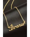 İkranur İsimli Kolye (Kişiye Özel)