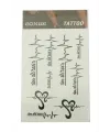 İmzalı Tattoo Dövme Sticker