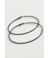 İnce Boru Metal Halka Küpe 8-9-10 cm