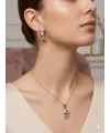 İnci Detaylı Yaprak Tasarımlı Set - Set0029