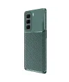 İnfinix Hot 50 Pro Plus 4g Auto Focus Karbon Kapak - Koyu Yeşil