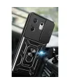 İnfinix Zero 30 4g Kılıf Pars Lens Yüzüklü Silikon - Kırmızı