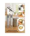 Inox Çelik Konserve Açacağı - Ergonomik ve Profesyonel Kolay Konserve Açıcı 722091