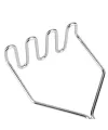 İnox Paslanmaz Metal Patates Ezici Püre Yapıcı 27 Cm