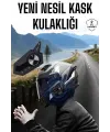 Intercom Kask Kulaklığı Anc Özelliği Yüksek Ses Kaliteli Bluetooth Kulaklık