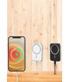 İos Uyumlu Manyetik Tasarım Magsafe İphone 12/13/14/15 Araç Şarjı