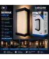 Ip66 50.000 Saat Led Ömrü 22w Berrak Led Aplik Duvar Lambası Ars-348954