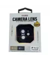 İphone 11 / 12 / 12 Mini Uyumlu Safir Kamera Koruyucu Lens Mavi Renk