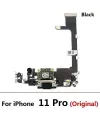 Iphone 11 Pro Full Şarj Soketi (ORJ) Siyah