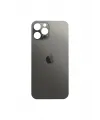iPhone 12 Pro Arka Pil Kapağı (Cam) Siyah