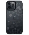 İphone 16 Pro Max Çiçekli Kılıf Bağlama Aparatlı Siyah