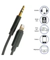 iPhone Lightning Aux Araç Dönüştürücü Ses Kablosu 35 mm Jack Girişli