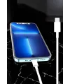 Iphone Uyumlu İos Uyumlu Lightning Hızlı Şarj Tye C Lightning Şarj Kablosu