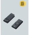 İphone Ve Android Uyumlu 10000mah Powerbank – Hem Kablolu Hem Kablosuz