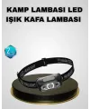 Ipx5 Su Geçirmez Şarjlı Led Kafa Feneri | Hareket Sensörlü, Ayarlanabilir 60° Far