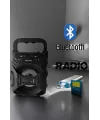 Işıklı Bluetooth Hoparlör Müzik Ve Renkli Işık Taşınabiilir