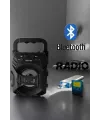 Işıklı Bluetooth Hoparlör Müzik Ve Renkli Işık Taşınabiilir